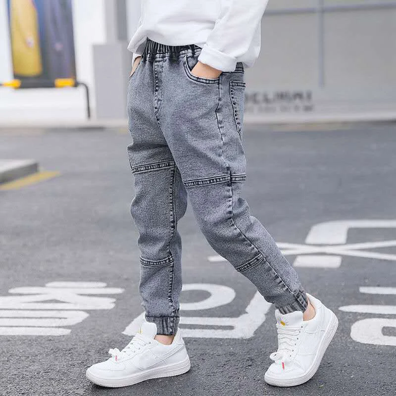 IENENS Skinny Jeans Kids Slim Pants Boys Stretch Jeans Casual Trousers 4 5  6 7 8 9 10 Years Child Clothes Pencil Pants - AliExpress