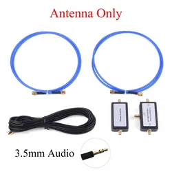 Magnetic Antenna Portable YouLoop - High - Performance Passive Broadband Antenna for HF and VHF (Blue/Black)