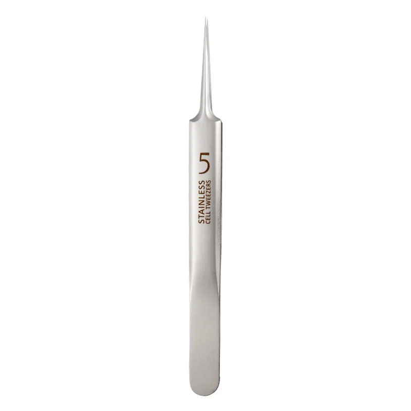 Professional Ultra-fine No. 5 Acne Blackhead Removal Tweezers Beauty Salon Pimples Needles Deep Cleaner Clip Face Skin Care Tool pimples blackhead tweezers