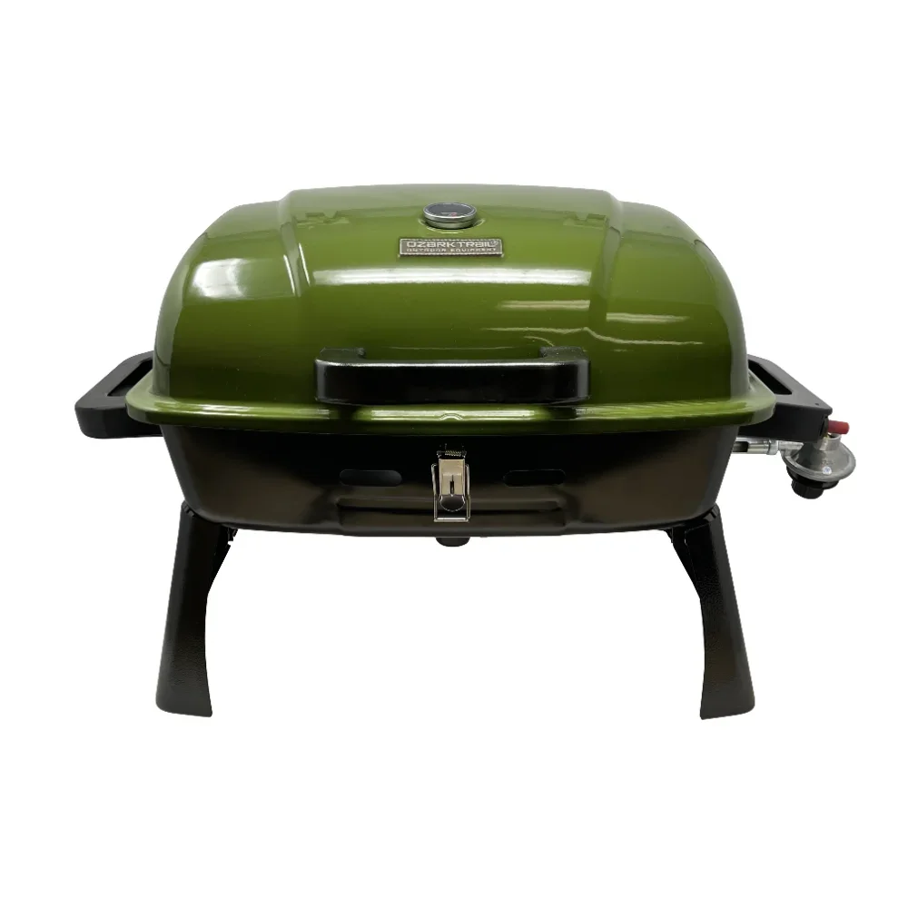 Camping Kitchenware,Portable Table Top 1 Burner Camping Gas Grill with Interchangeable Griddle Plate, 10,000 BTU,freight free