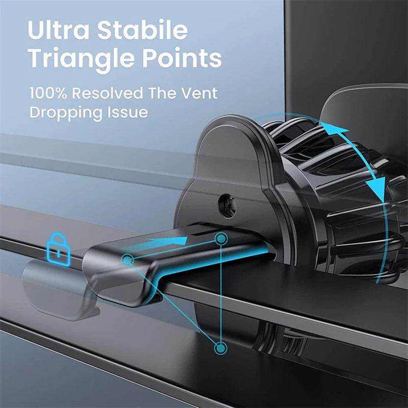 강력한 자기 자동차 전화 홀더 마운트 자동차 환기 전화 마운트 360 회전 팔 자동 휴대 전화 홀더 자동차 전화 브래킷 스탠드