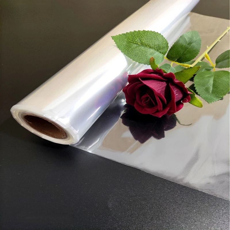 Cellophane wrapping paper 1/2pcs Clear Cellophane Wrap Roll For Gift Flower Bouquet Baskets Wrapping Arts Crafts Cellophane Wrapping Paper For Flowers