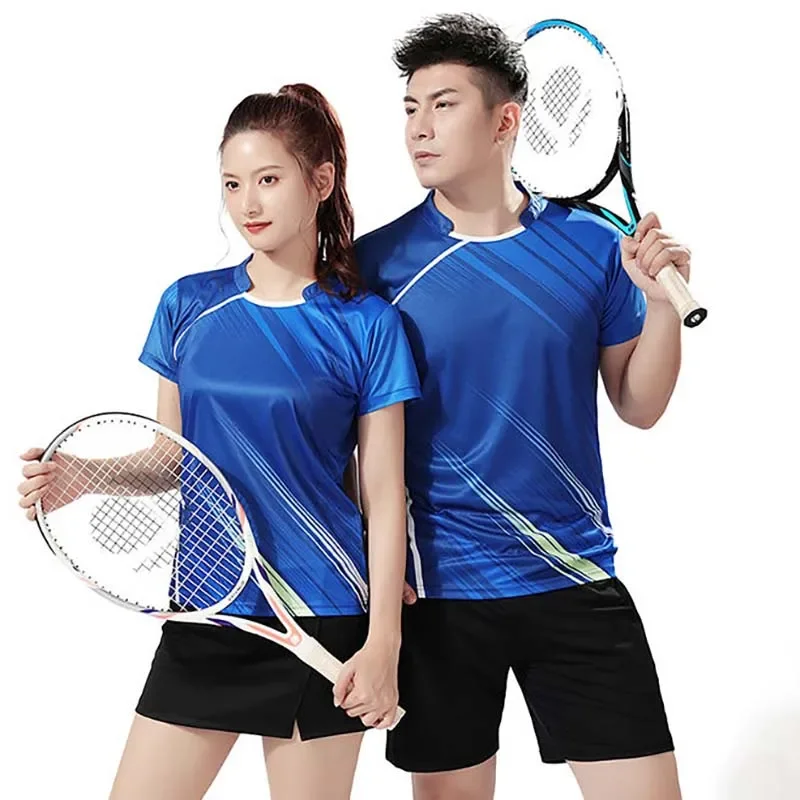 Tennis Shirts Men Women short sleeve golf badminton table tennis Shirt sportswear Ping Pong Jerseys