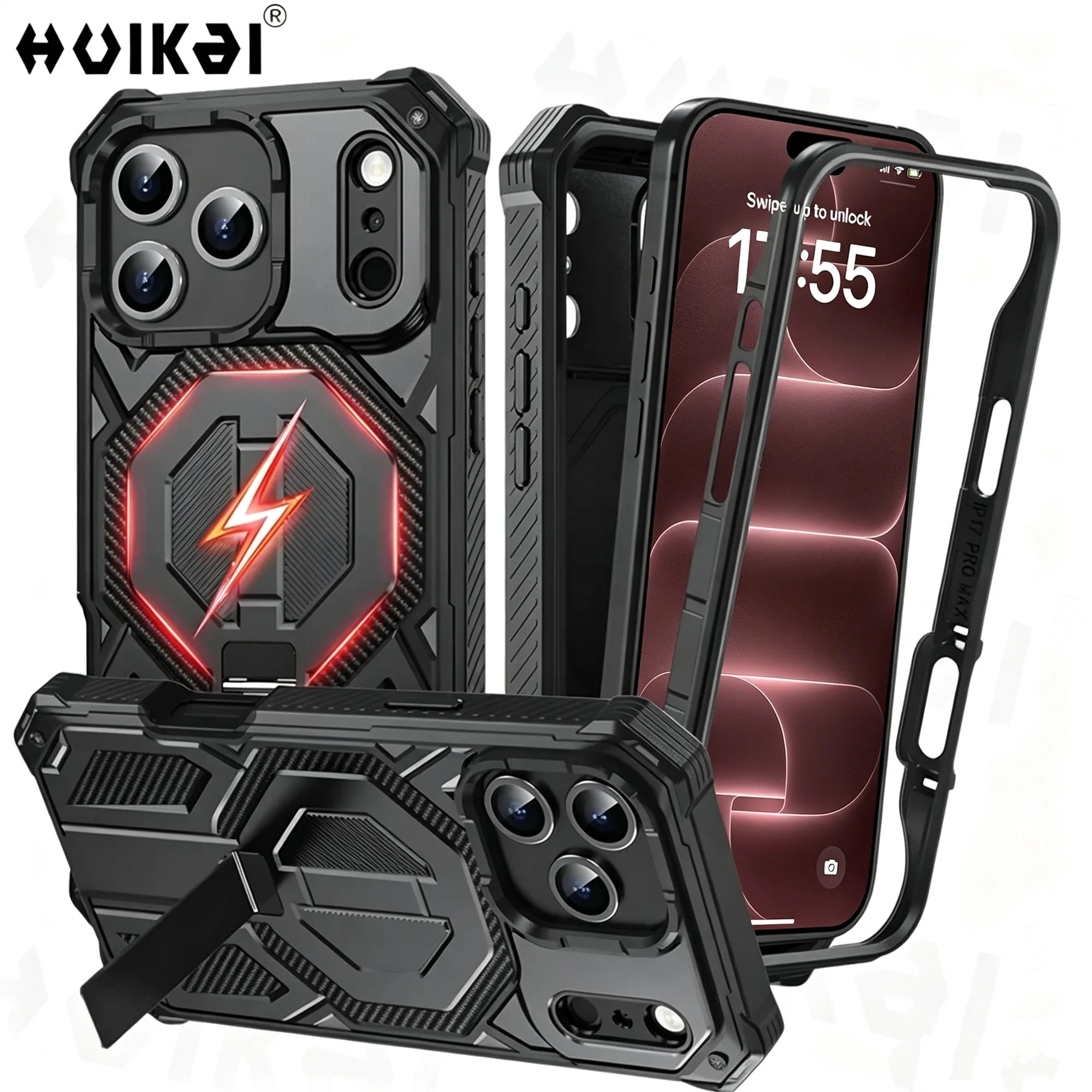 Magnetic Military-Grade Shockproof Protective Case