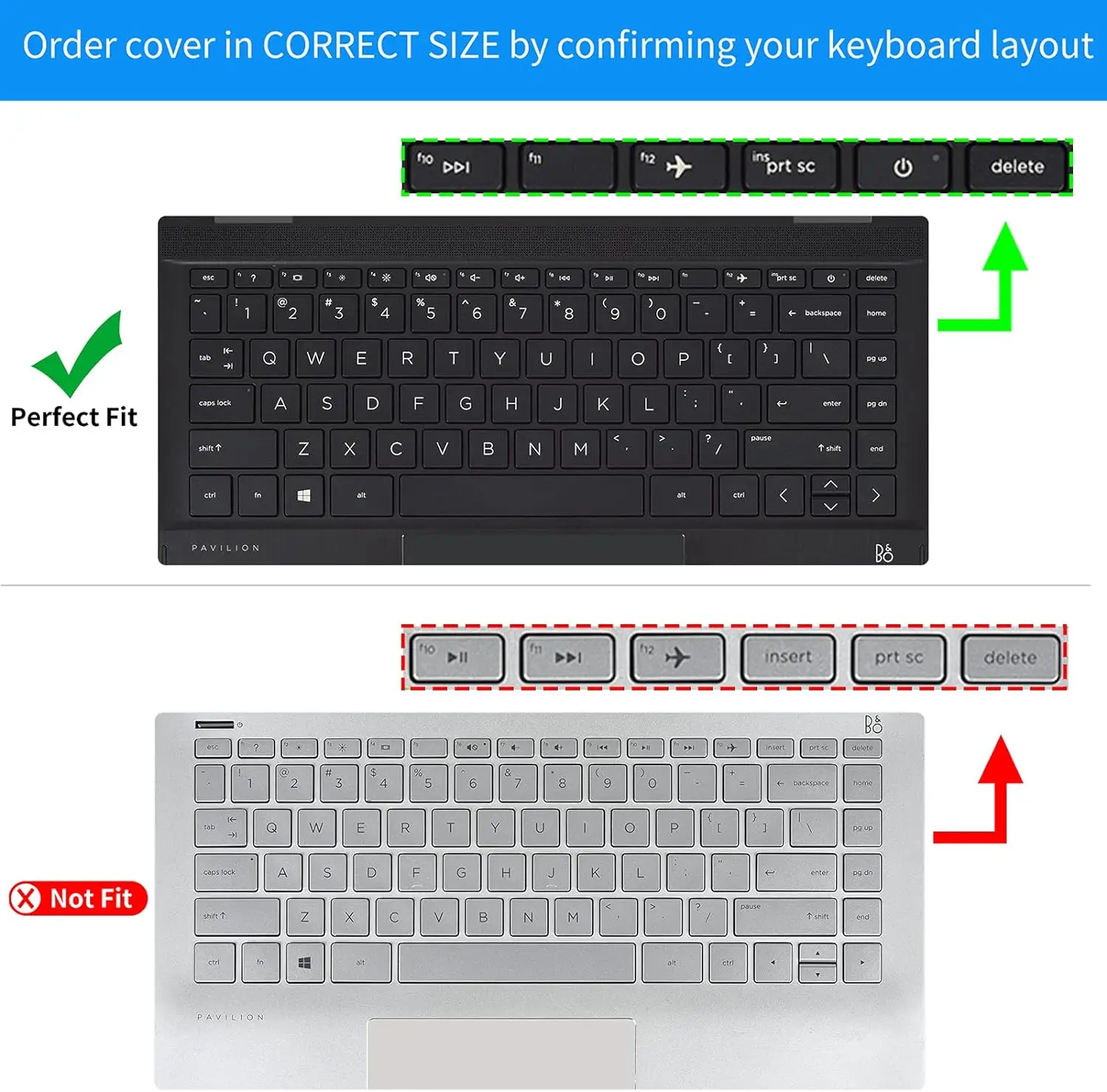 Silicone Keyboard Cover Protector Skin