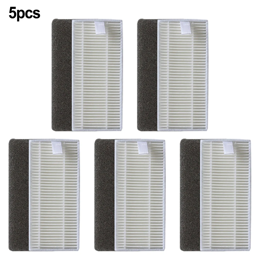 

5 Pack Replacement Filters For Tesvor S5 Max Robotic Vacuum Cleaner Accessories Sweeper Accessories Filter Cleaning Power Tools