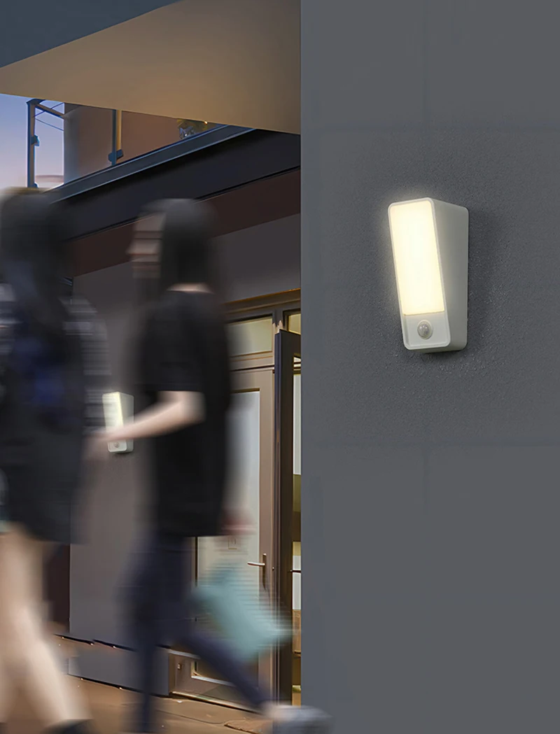 Description Picture 2 of itemOutdoor IP65 Waterroof Wall Lamp Motion Sensor Modern Wall Light Indoor Lighting Home Decor For Garden Stairways Bedroom Sconces