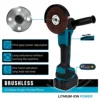 Brushless Lithium Electric Angle Grinder Rechargeable Cutting Machine High Power Polishing Machine 3