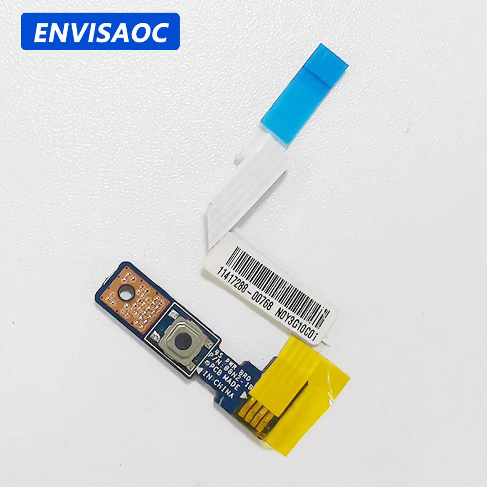 Плата кнопки питания для ноутбука Toshiba Satellite L770 L770D L775 L775D C675 C675D, с кабельным переключателем, аксессуары 08N2-1BA1Q00