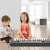 37 Keys Kids Electronic Piano Organ Keyboard with Microphone - Educational Musical Instrument Gift for Children Boy Girl Toddler 3
