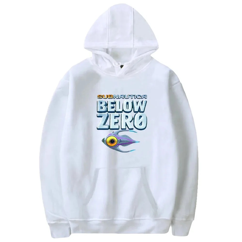 Subnautica abaixo de zero jogo moda imprime hoodies moletom com capuz de manga longa dos homens das mulheres venda quente casual