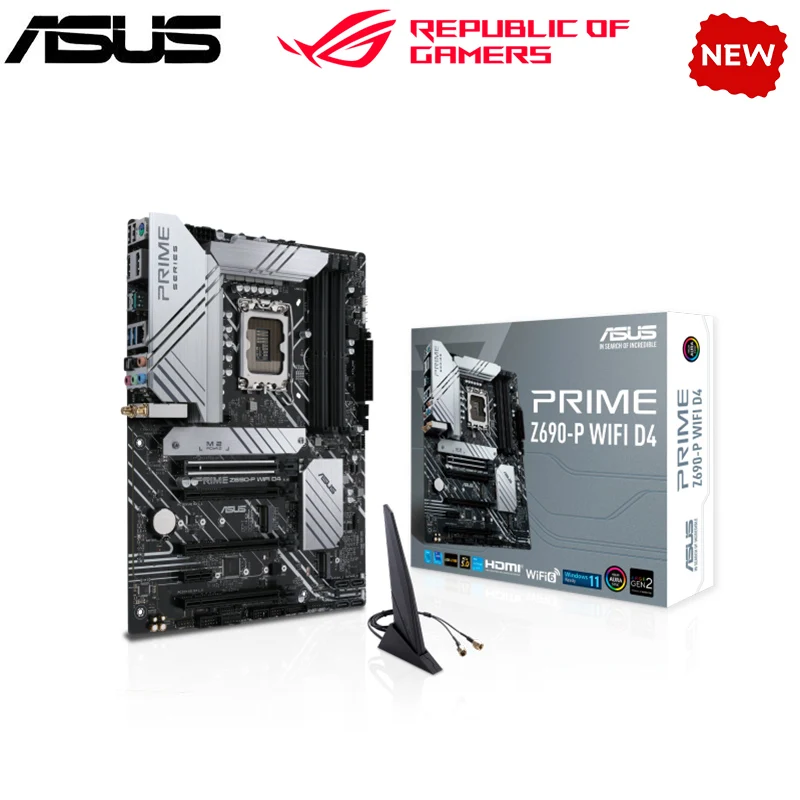 Nuovo Z690A Per Asus Prime Z690-P Wifi D4 Desktop Originale Per Scheda Madre Intel Z690 Supporto Lga 1700 12900Kf 12700K