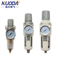 SMC ประเภท AW2000-02 AW3000-03 AW4000-04 คอมเพรสเซอร์ Air FILTER Controller แยกน้ํามันตัวกรอง PNEUMATIC Air PRESSURE Regulator 2