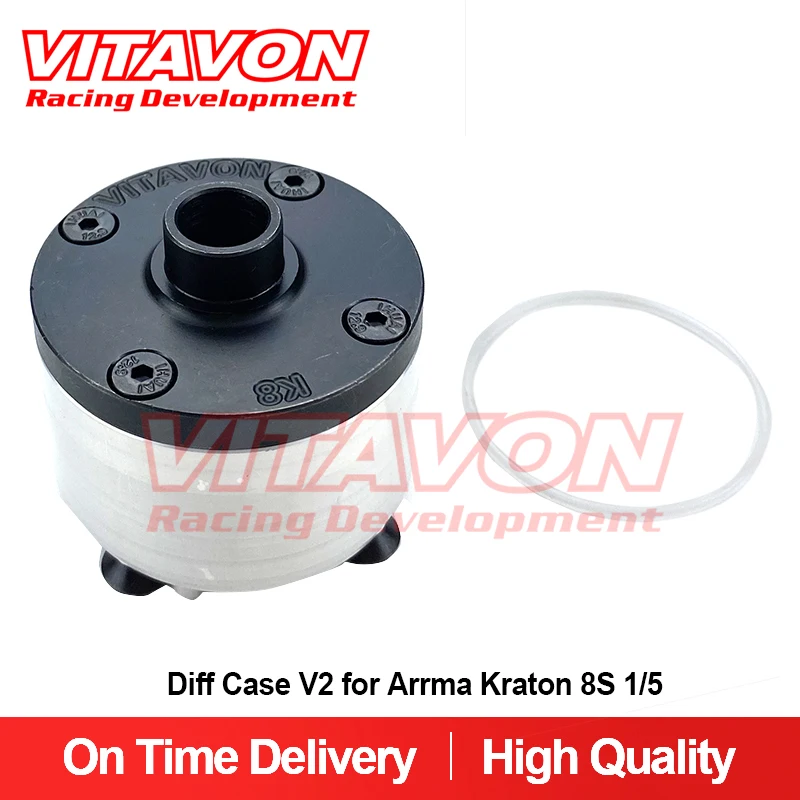 Vitavon Cnc Alu7075 Diff Case Per Arrma Outcast 8S Kraton 8S 1/5