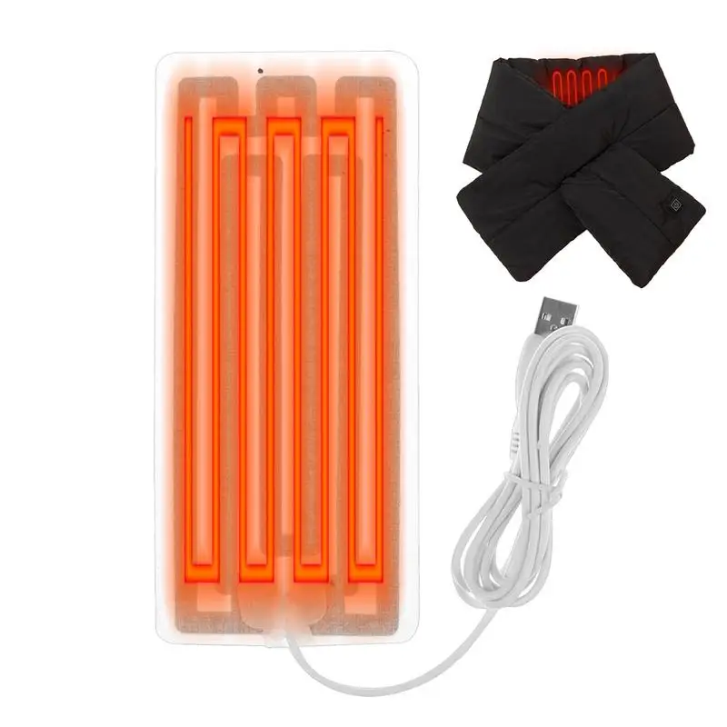 

USB Electric Film For Clothing Reusable Heating Film Comfortable To Wear Cold Weather Wear For Belt Clothing Undershirt Abdomen