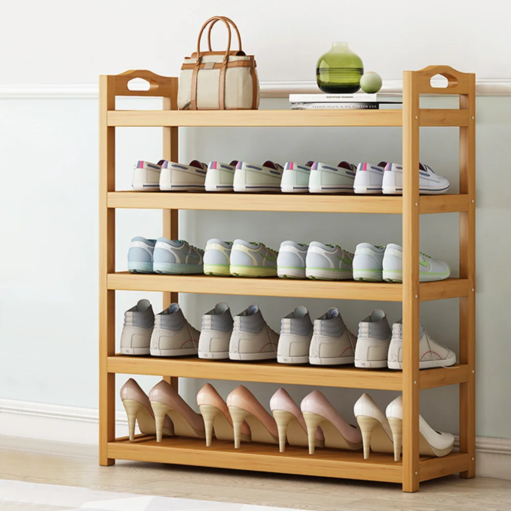 

Простой женский органайзер для гостиной, деревянная подставка для обуви, держатель для хранения, полка для обуви