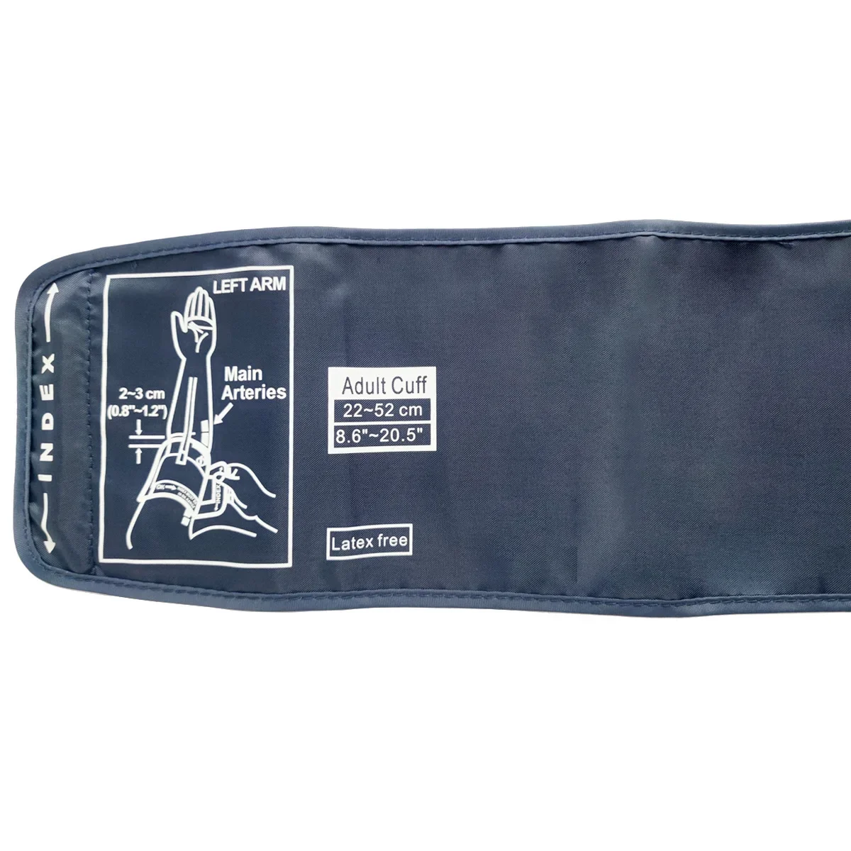 22-52cm Adult Blood Pressure Cuff for Arm Blood Pressure Monitor Meter Tonometer Sleeves Sphygmomanometer Belt 4.6mm interface