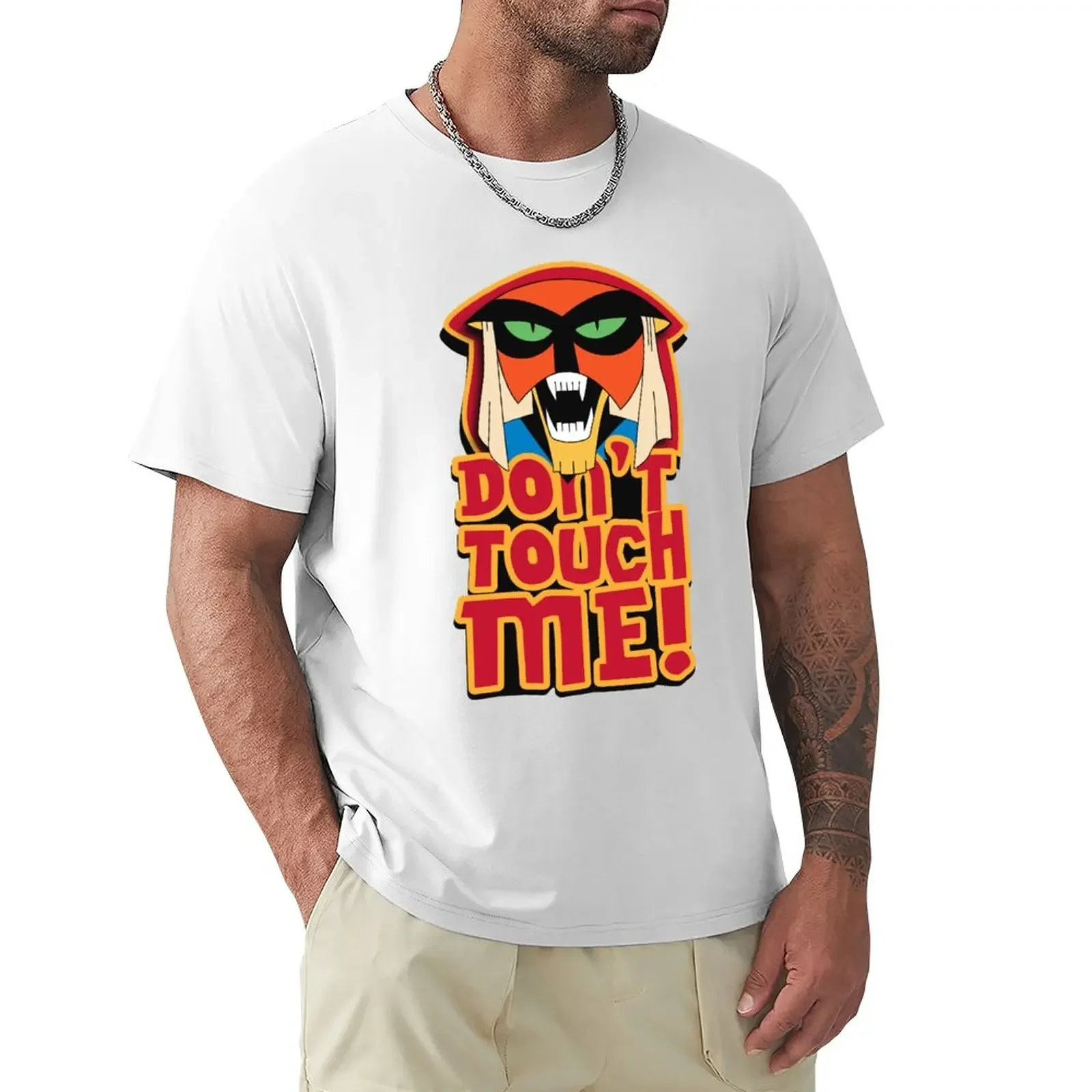 Brak-Non Toccare Me! T-Shirt Summer Top Blanks Magliette Alte Da Uomo