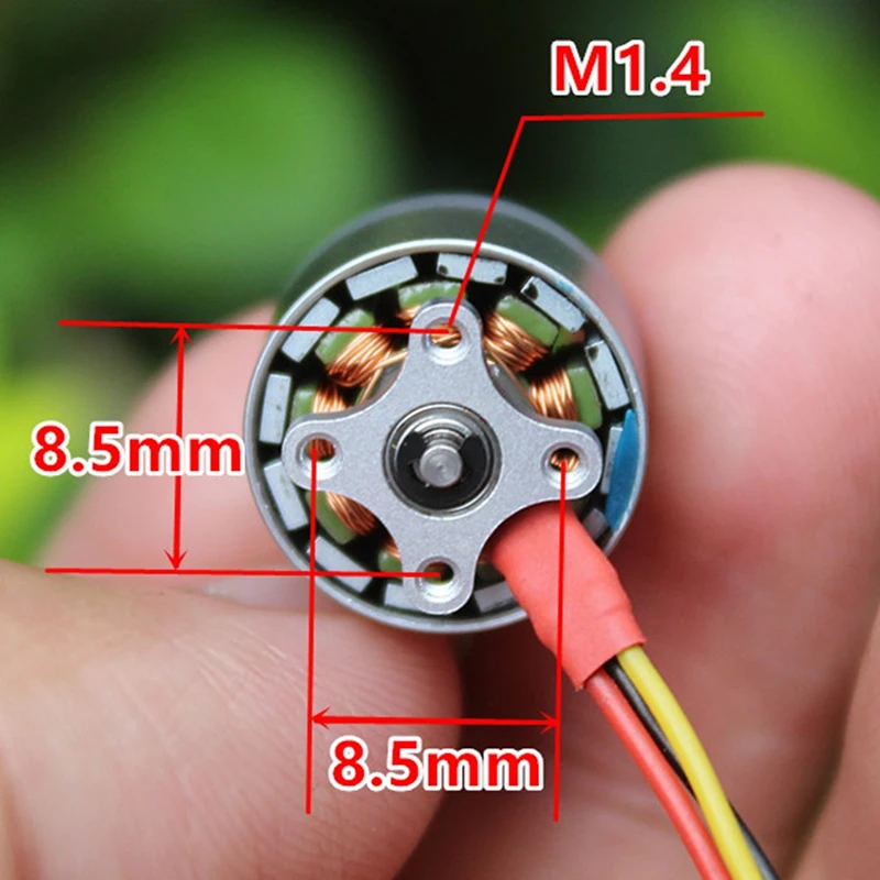 DarwinFPV 1104 4300KV Brushless Motor For FPV Baby Ape/Pro 3'' Multicopter Drone 1/2/4PCS