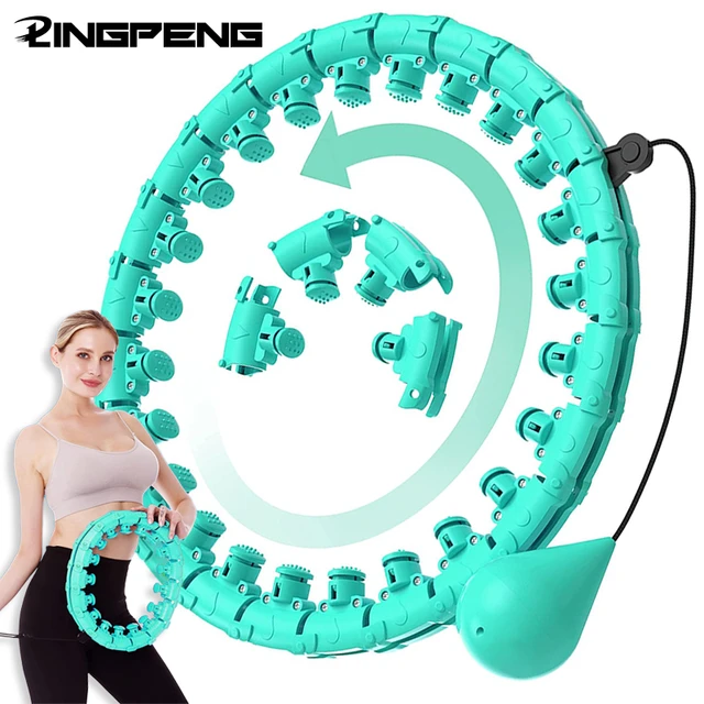 Slimming Hoop With Weight Exercise Weights Sport Sports Hoop Waist Trainer  Exercise At Home Fitness Belly