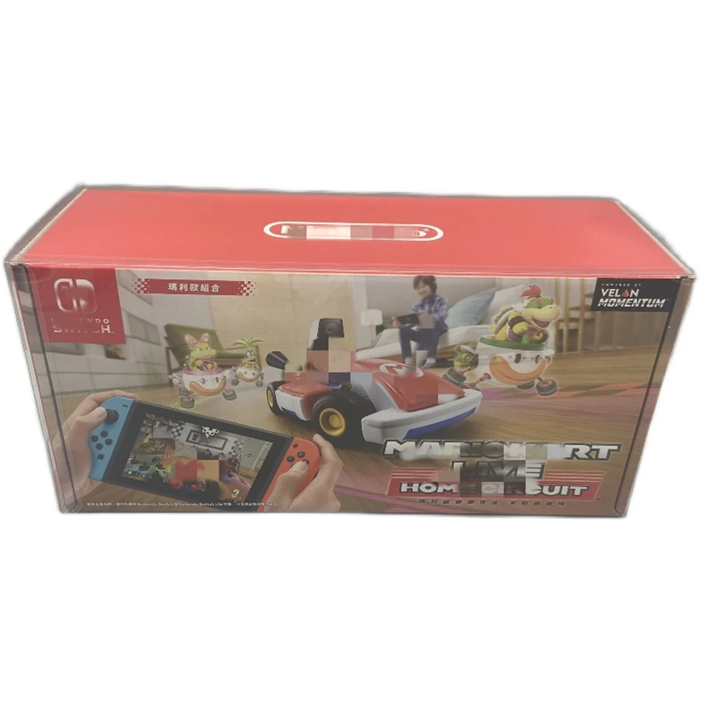 Scatola Di Visualizzazione Della Collezione Per Mario Kart Live: Home Circuit/Switch/Ns Game Storage Scatole Trasparenti Tep Shell Clear Collect Case