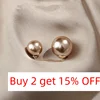 3 PCS Hot Sale Pearls Brooches Dress Skirt Waist Tightening Brooch Pin Pants Anti exhaust