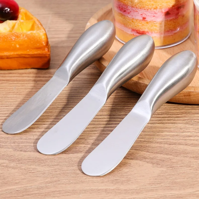 1-6Pcs Multifunctional Cheese Butter Knife Stainless Steel Household Breakfast Bread Jam Cream Knife Kitchen Butter Spreader butter knife,cheese knife