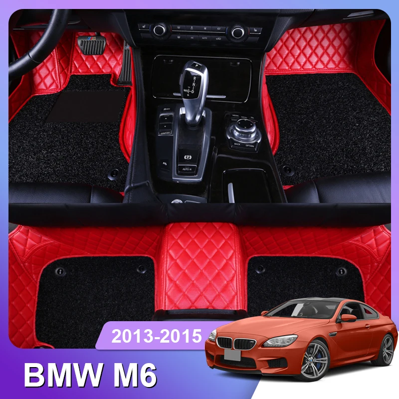 

Custom Fit Car Floor Mat for BMW M6 2013 Accessories Interior ECO Durable Thick Carpet Customize for Left and Right Drive