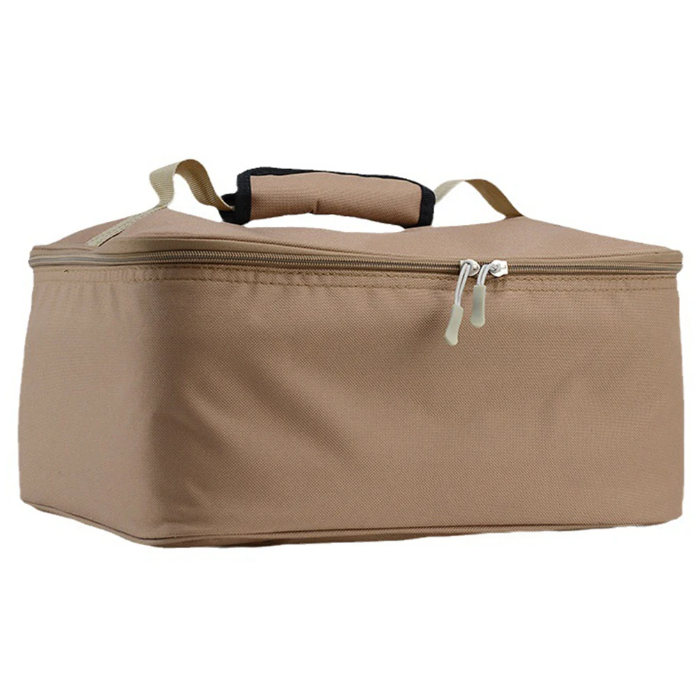 Gas Tank Canister Storage Bag Oxford Cloth Cookware Utensils Organizer Versatile Wear Resistant for Outdoor Camping Picnic