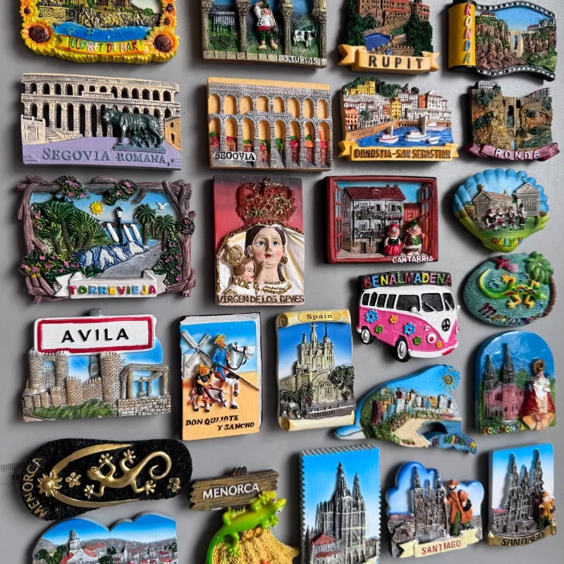 Calamita per frigorifero 3D Chiesa di San Michele in Foro Lucca Italia, magnete in vetro di cristallo magnete turistico viaggio souvenir collezione regalo adesivo magnetico decorazione casa cucina