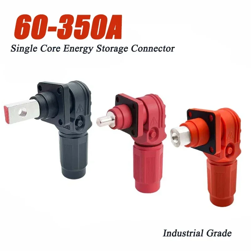 Description Picture 3 of item350A Power Storage Terminal Block 60-250A Single Core Energy Storage Connector 200A High Current Wall Mounted Power Terminals