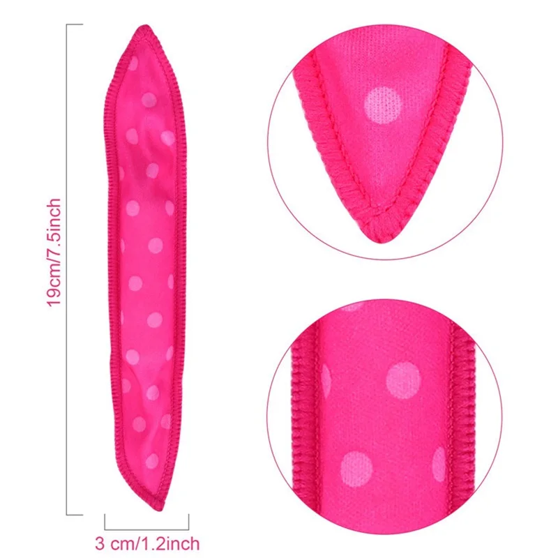 Hair Curling Tools Soft Sleep Pillow Hair Rollers Set 10Pcs/Lot Flexible Foam and Sponge Magic Care DIY Styling Tools hair curling tools