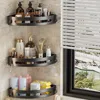 3/2/1 PCS No punching required Bathroom Shampoo Holder Shower Caddy Shelves Storage Shelf Towel Holder Shelves For Bathroom 5