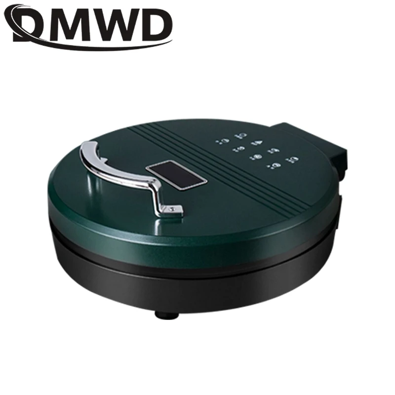 DMWD Electric Baking Pan Crepe Maker Double-sided Heating Suspension Type Steak Frying Pan Grill Pancake Pizza Baking Machine 4
