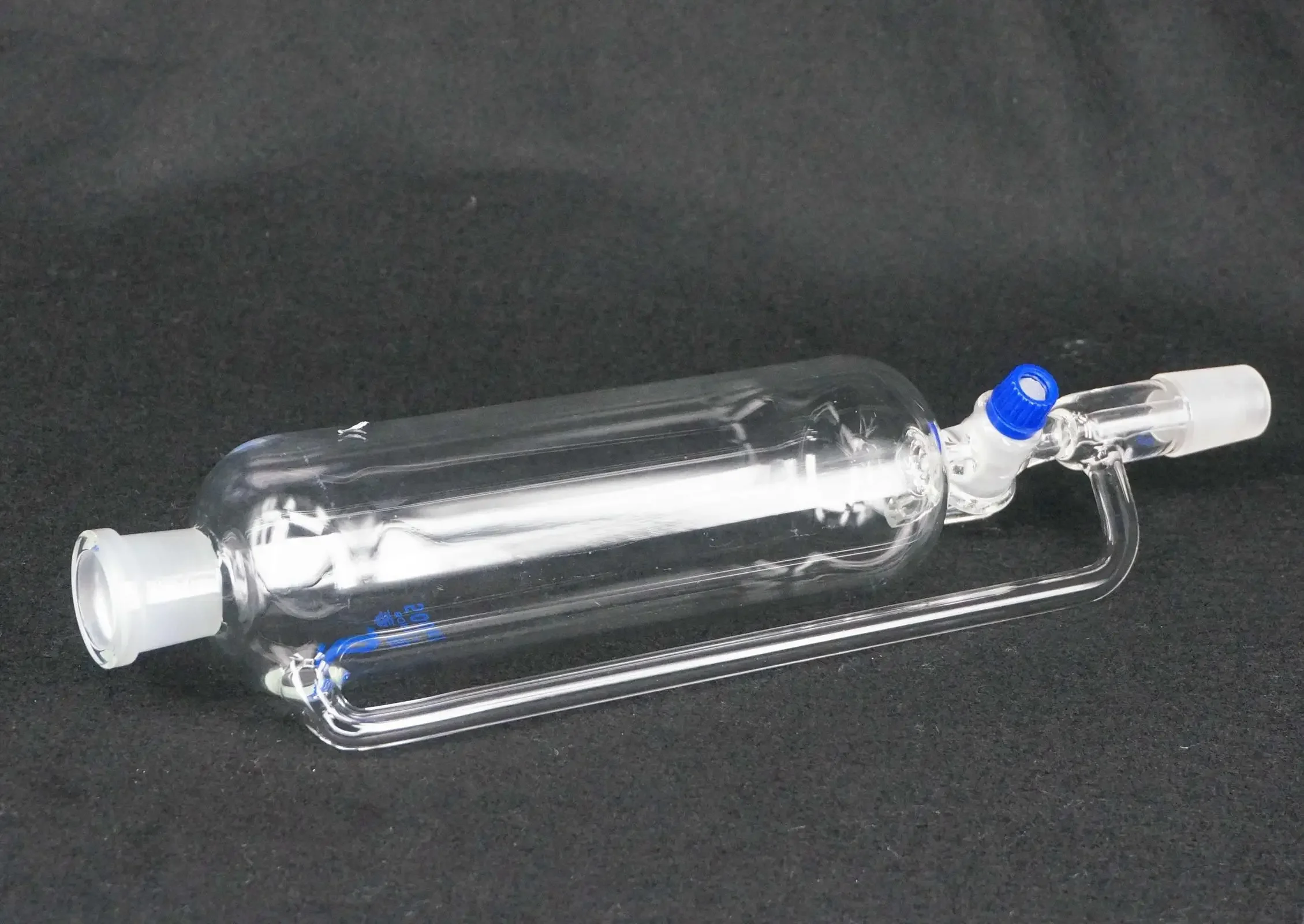 500ml 24/29 조인트 Boresilicate 유리 화학 실험실 압력 균등화 유리 멈춤 쇠가있는 추가 깔때기