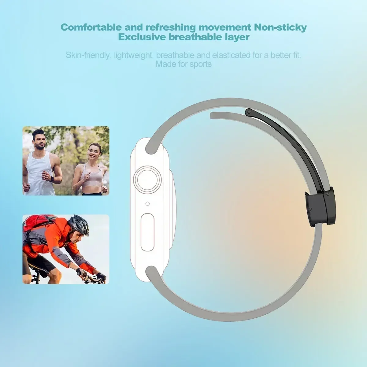 Magnetic Silicone Strap