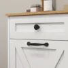 Homcom Double Tilt Out Laundry Hamper Cabinet with 2 Removable Baskets and 2 Drawers, Bathroom Storage Cabinet, White 5