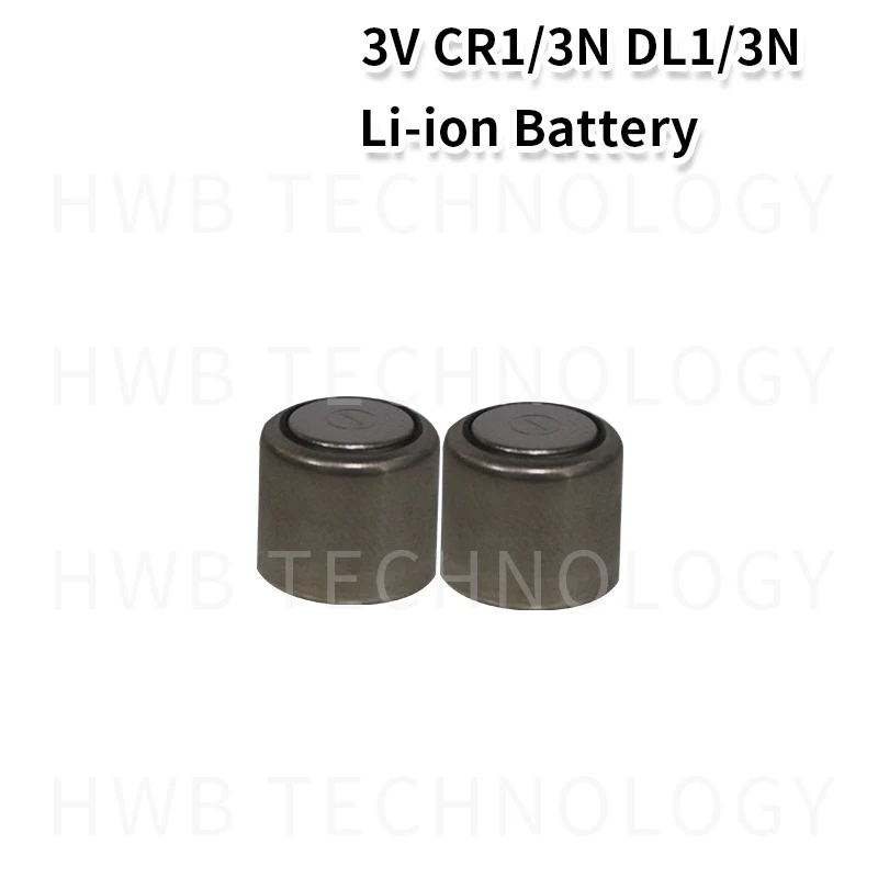 Disposable Battery 2 PCS/lot CR1/3N DL1/3N 3V battery cylinder primary lithium battery The disposable lithium lithium battery
