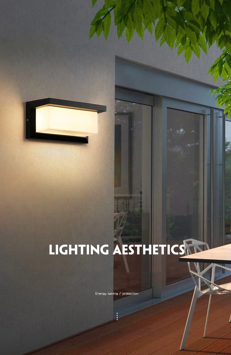 Description Picture 5 of itemOutdoor Balcony Garden Lights Led Wall Light Waterproof IP65 Motion Sensor Led Outdoor Lighting Porch Lights Outdoor Wall Lamp