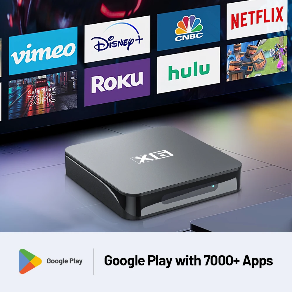 Tv box, android 11.0, 4k, quad core, streaming, media player, ,  netflix, google play, 10000 +, jogos, música, vídeos - AliExpress