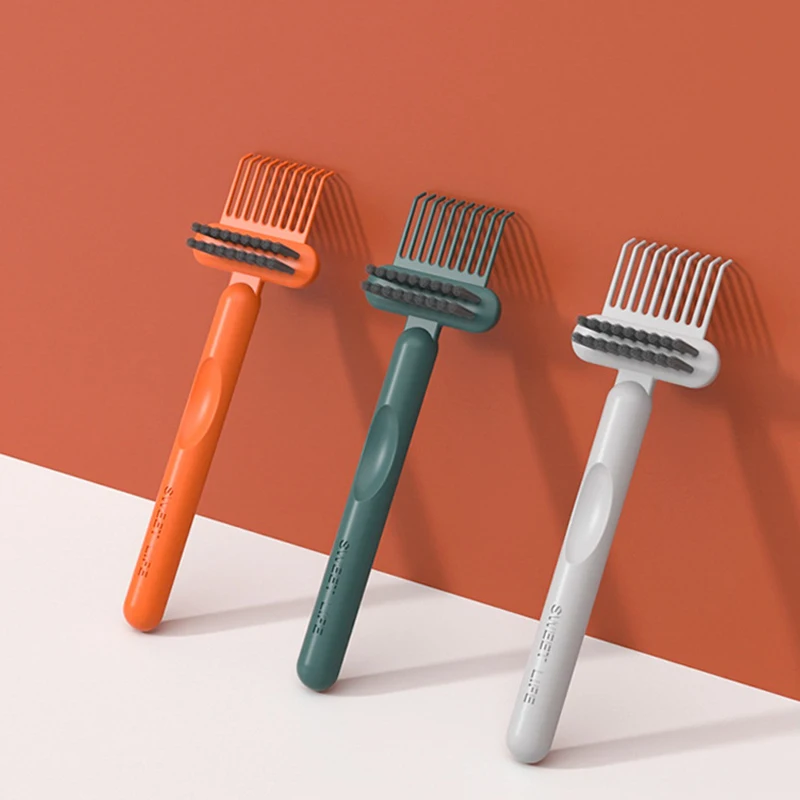 

2 в 1, щетка для чистки волос