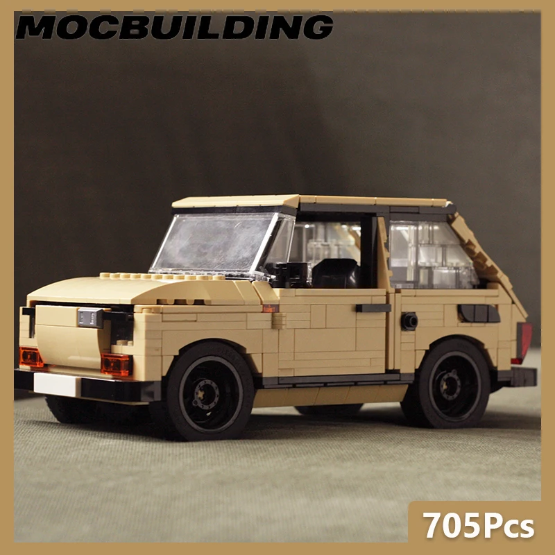 

126pcs Car Model MOC Building Block Retro Traffic Vehicle Display Bricks Construction Toys