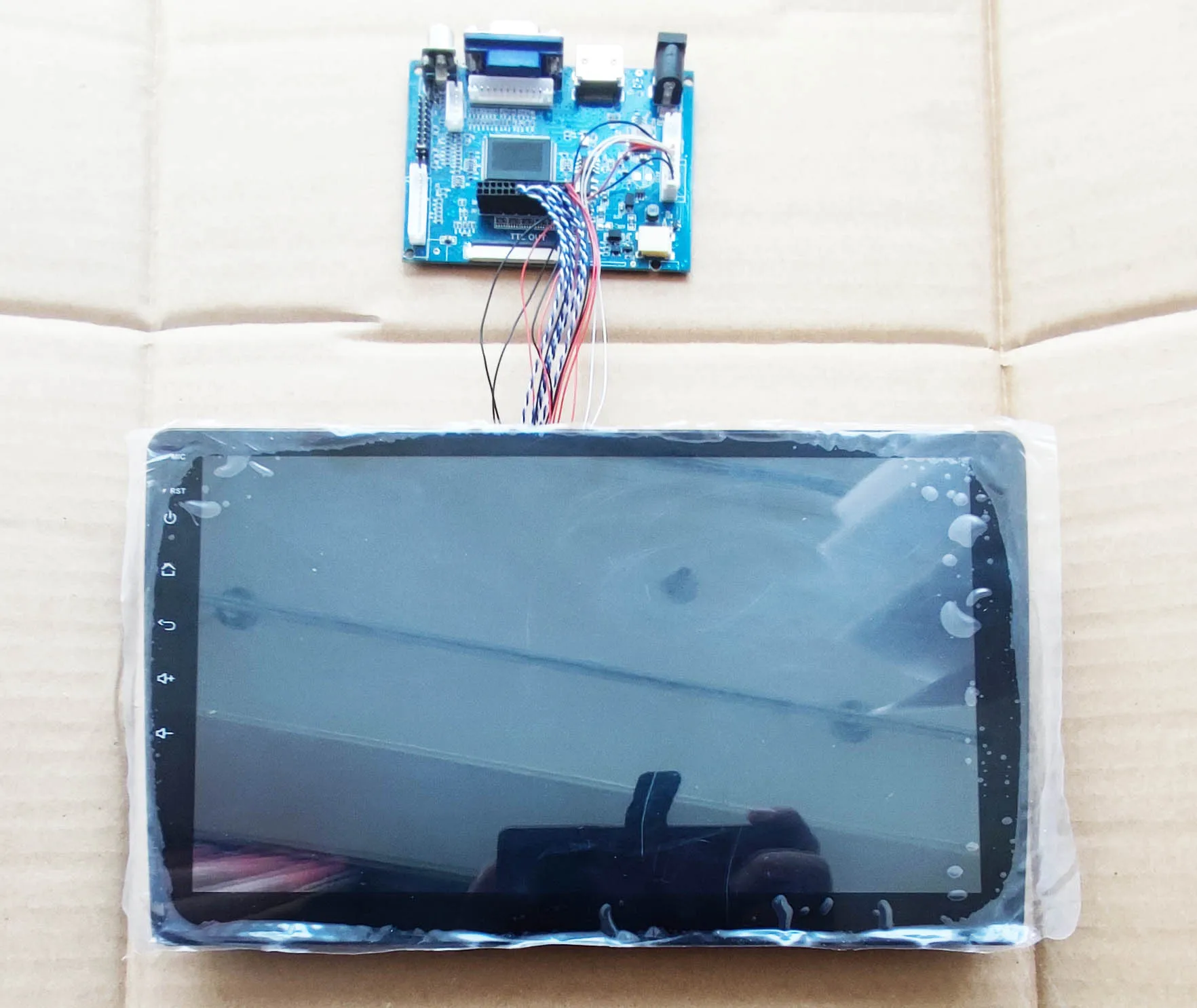 

10,2 дюймовый монитор для CARPC DIY 1366*768 IPS дисплей с 2.5D дигитайзером USB интерфейс HDMI (совместимый) VGA AV