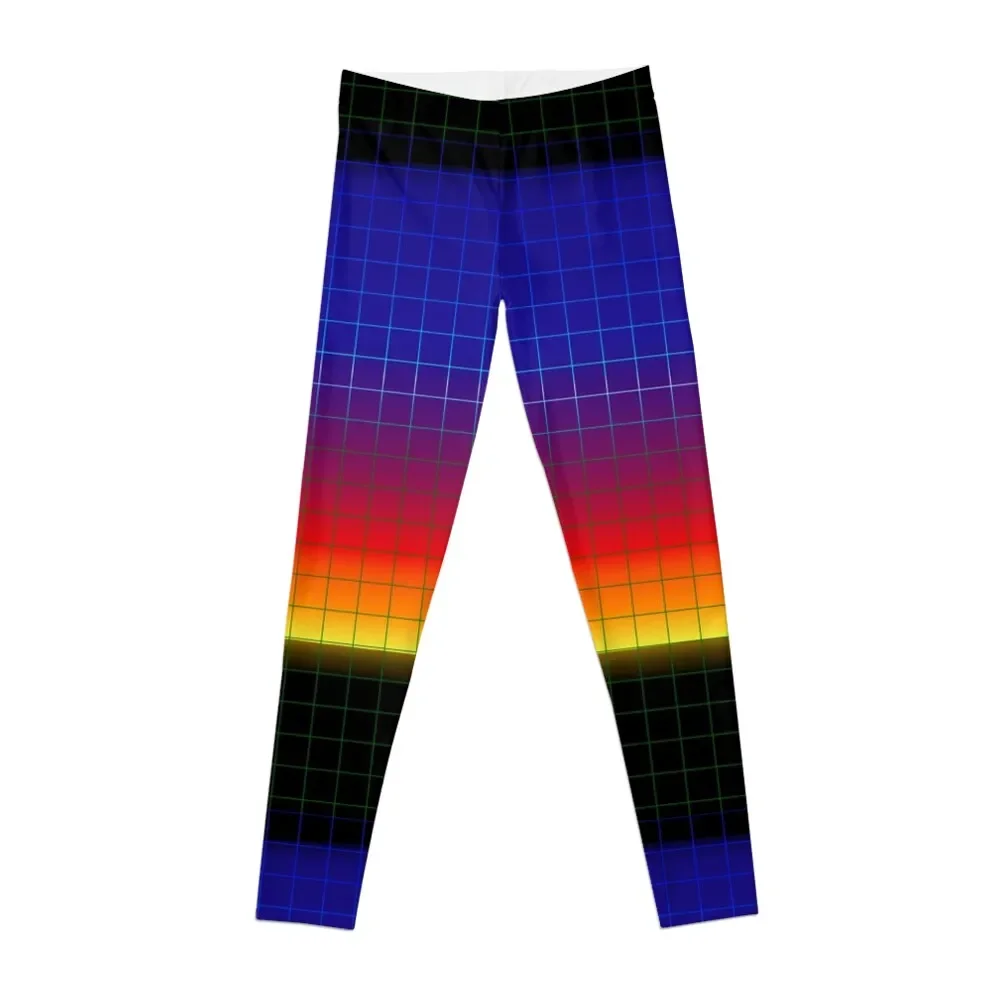 

Vaporwave-Sunset Skyline Leggings sportswear for gym Training pants gym's clothing Womens Leggings