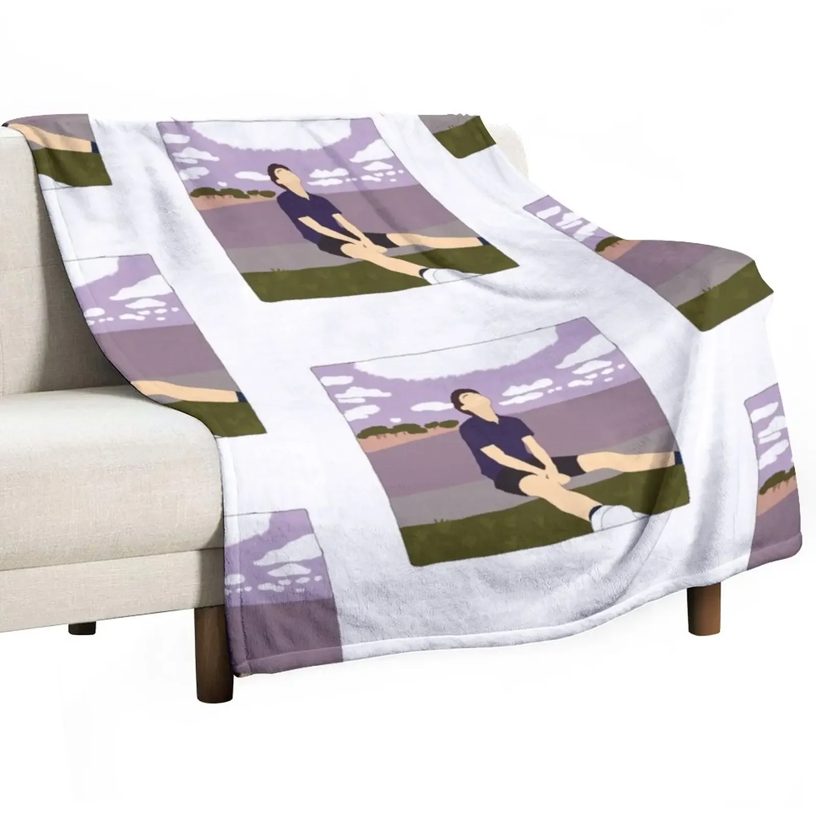 

liam silk Throw Blanket Thin Flannel Blankets