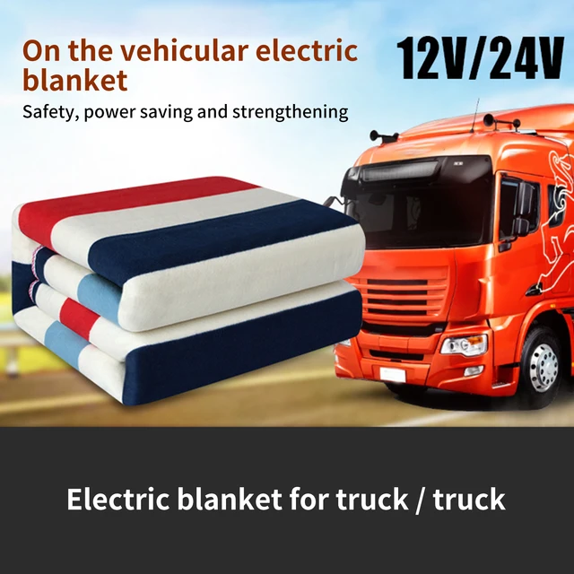 12/24V Car Electric Heated Blanket Mat Energy Saving Warm Autumn Winter Car  Electric Blanket Heating Travel Blankets For RV SUVs - AliExpress