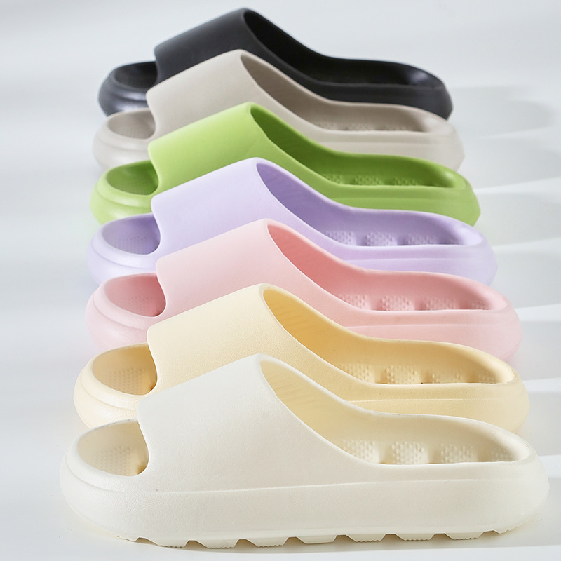 Bathroom Slippers Quick Drying Shower Hollow Out Indoor Summer Soft EVA Shoes Anti Slip Flip Flops for Men Women Bath Slipper