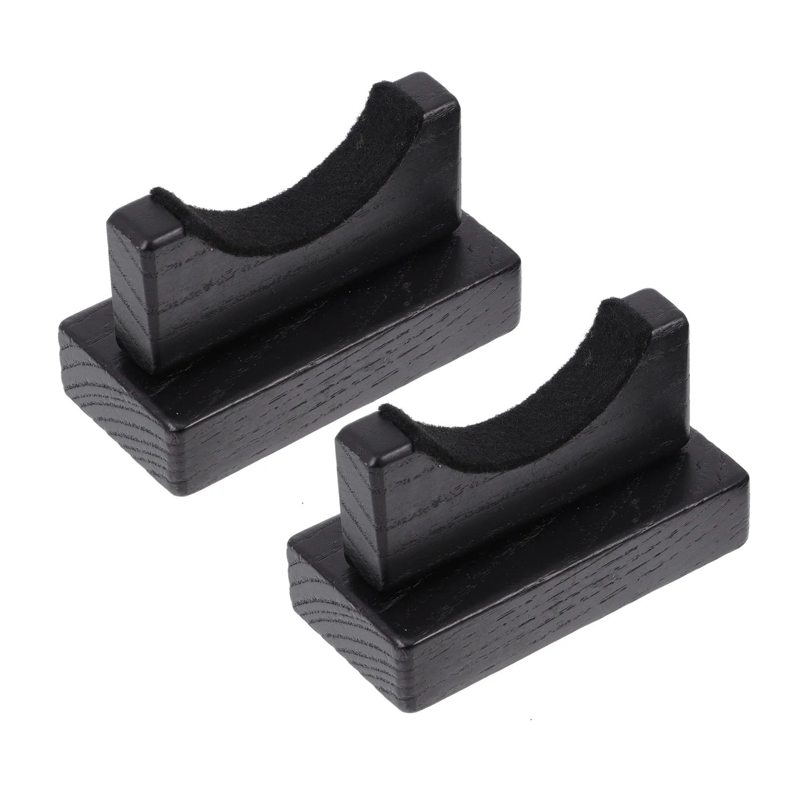 2 Pcs Bat Rack Baseball Creative Display Stand Showcase Household Storage Wood Simple