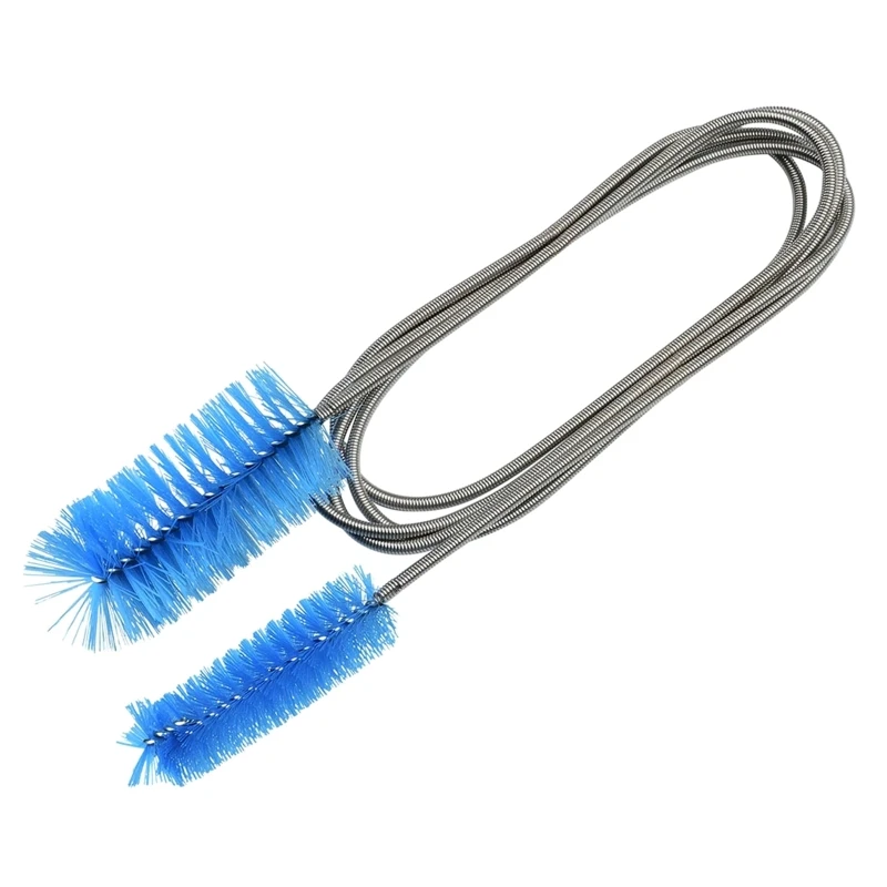 61 Inch UEETEK Aquarium Hose Cleaning Brush Stainless Flexible Canister Filter Tube Hose Pipe Clean for Fish Tank 
