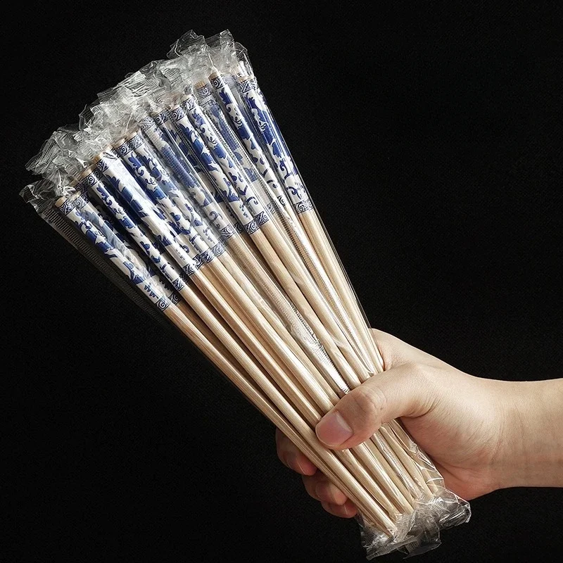 Food Grade Disposable Bamboo Chopsticks, Home Carbonized Bamboo Chopsticks, Restaurant Independent Packaging Chopsticks
